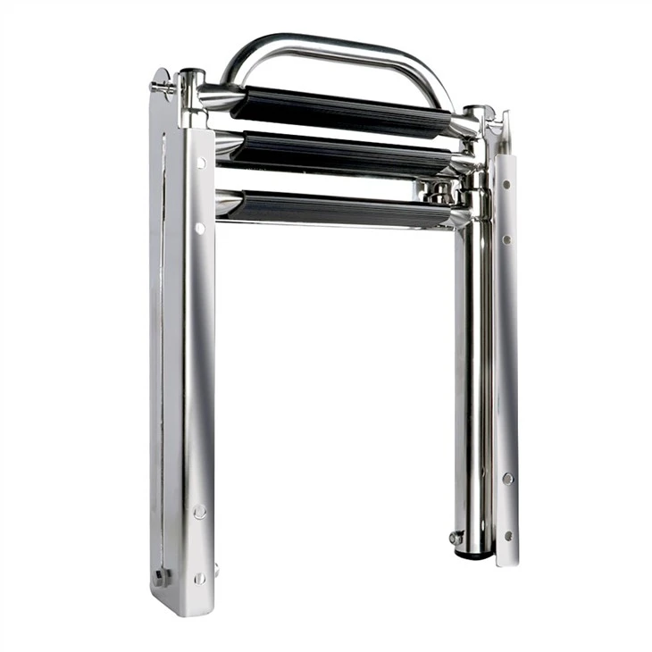 Telescopic Boat Ladder With Hooklock And Handrail